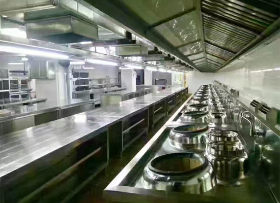 四川中核高通药业职工食堂大菠萝福利网站导航设备工程图片2